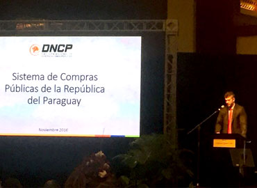 Imagen de la noticia: Titular de la DNCP expuso avances en conferencia regional