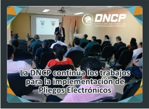 Imagen de la noticia: La DNCP continúa los trabajos para la implementación de Pliegos Electrónicos